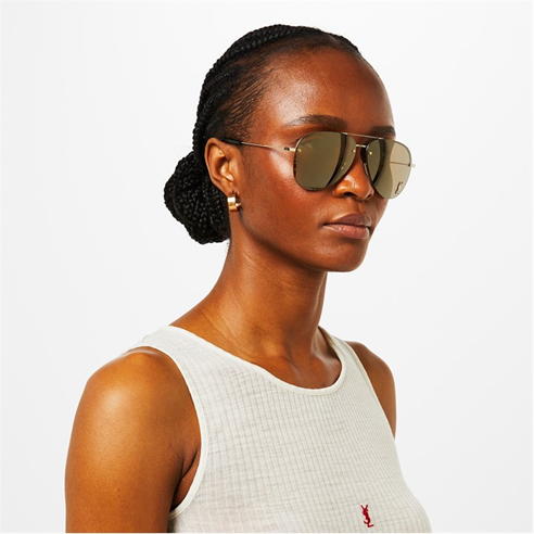 SAINT LAURENT - Classic 11 Aviator Sunglasses