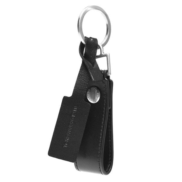 Saint Laurent key ring in calf leather Black ref.237737 - Joli Closet