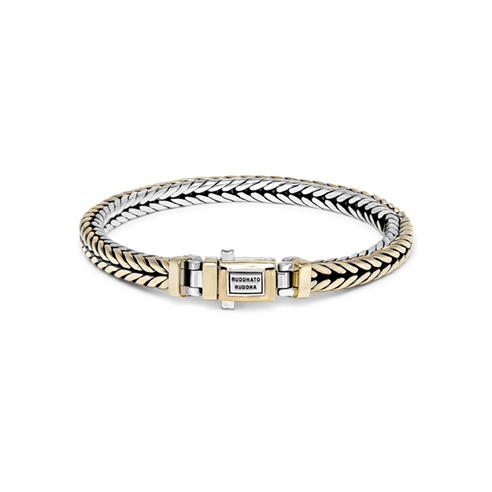 BUDDHA TO BUDDHA - Barbara Xs Bracelet Silver/Gold 14kt Yg