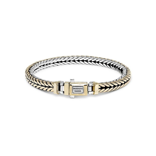 BUDDHA TO BUDDHA - Barbara Xs Bracelet Silver/Gold 14kt Yg