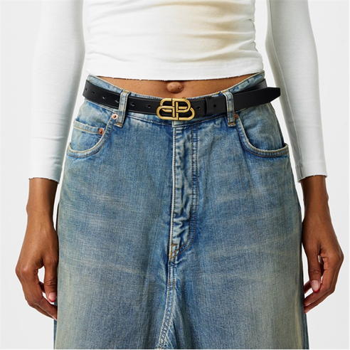 BALENCIAGA - Bb Thin Belt