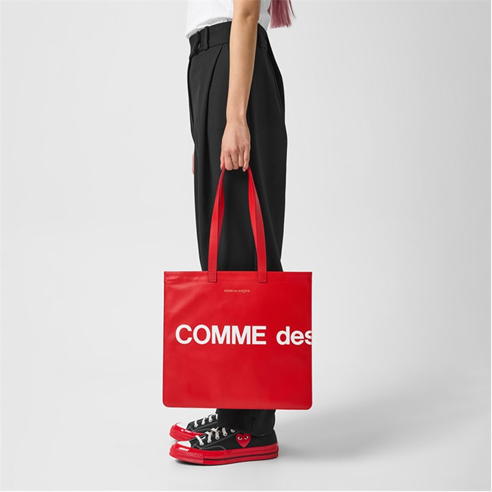 COMME DES GARCONS WALLET - Huge Logo Tote Bag