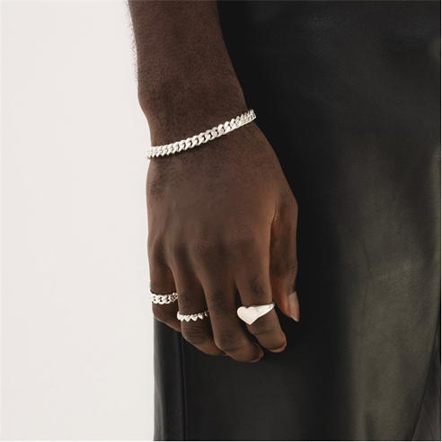 COMMON LINES - Cuban Link Bracelet Silver