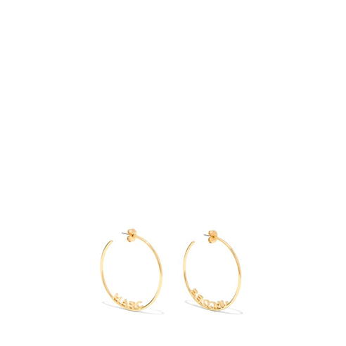 MARC JACOBS - Marc Overszd Hoops Ld05