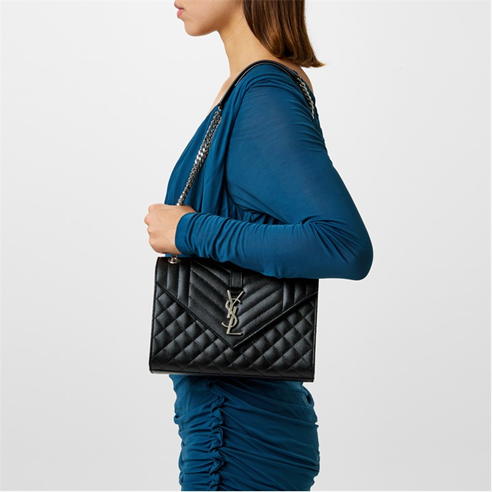 SAINT LAURENT - Monogram Envelope Medium Bag