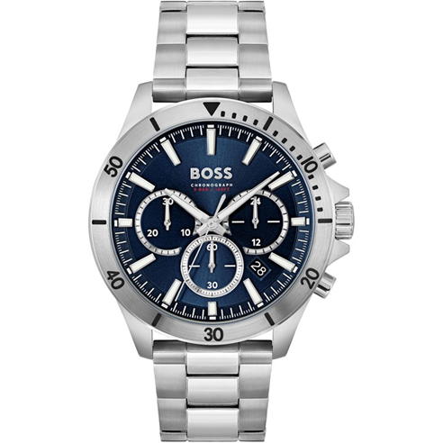 Boss - Gents BOSS Troper Stainless Steel Bracelet Watch
