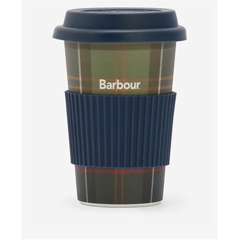 Barbour - Reusable Tartan Travel Mug
