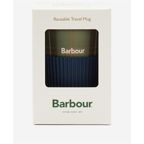 Barbour - Reusable Tartan Travel Mug