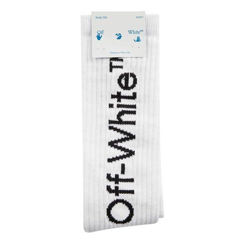 OFF WHITE - Diag Long Length Socks