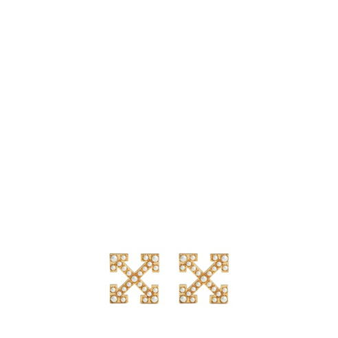 OFF WHITE - Pearls Pave Earrings