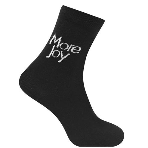 MORE JOY - More Joy 3 Pack Of Logo Socks Womens