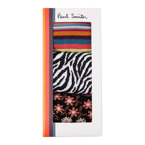 Paul Smith - Stripe Three-Pack Socks