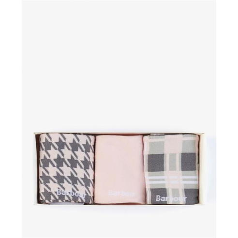Barbour - Pink Mix Sock Gift Set