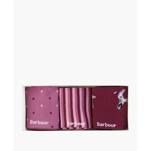 Barbour - Dog Stripe Sock Gift Set