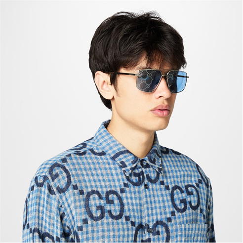 GUCCI - Square Frame Sunglasses