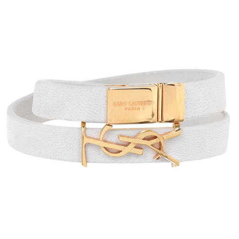 SAINT LAURENT - Double Wrap Bracelet