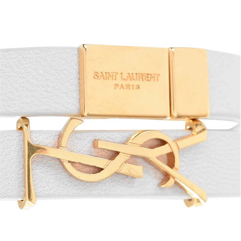 SAINT LAURENT - Double Wrap Bracelet