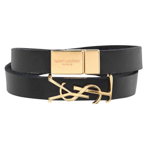 SAINT LAURENT - Double Wrap Bracelet
