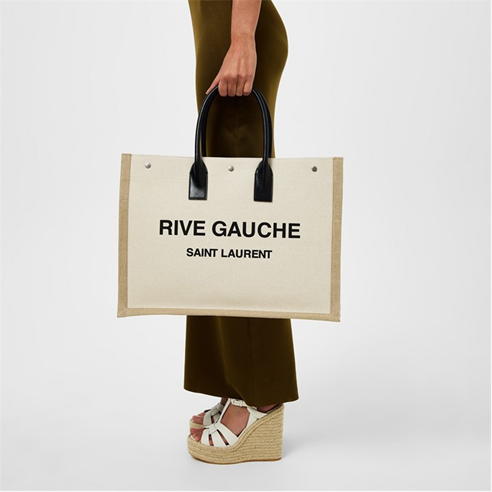 SAINT LAURENT - Rive Gauche Tote Bag