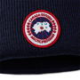 Navy Hthr 151 - CANADA GOOSE - Arctic Disc Turn Up Beanie