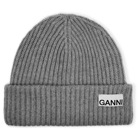 GANNI - Rib Knit Beanie