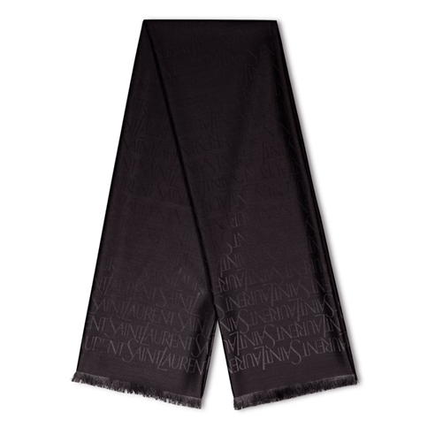 SAINT LAURENT - Logo Scarf