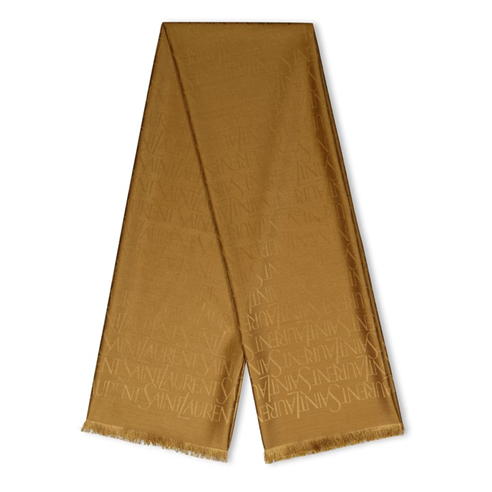 SAINT LAURENT - Logo Scarf