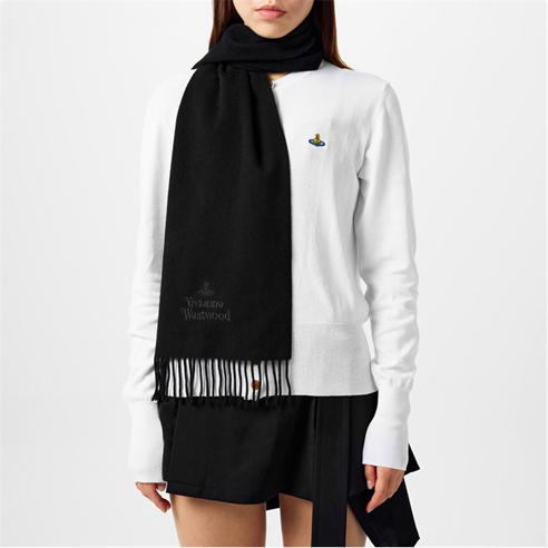 Vivienne Westwood - Embroidered Logo Scarf