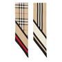 ArchBeige A7026 - BURBERRY - Slim Check Silk Scarf