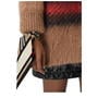 ArchBeige A7026 - BURBERRY - Slim Check Silk Scarf