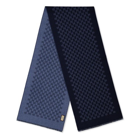 GUCCI - Jacquard Gg Scarf