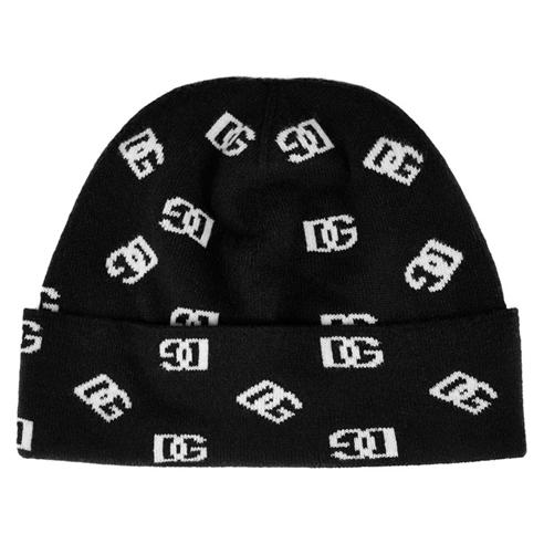 DOLCE AND GABBANA - Monogram Logo Beanie