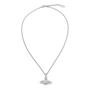 Plat/Cryst P116 - VIVIENNE WESTWOOD - Saturn Orb Pendant