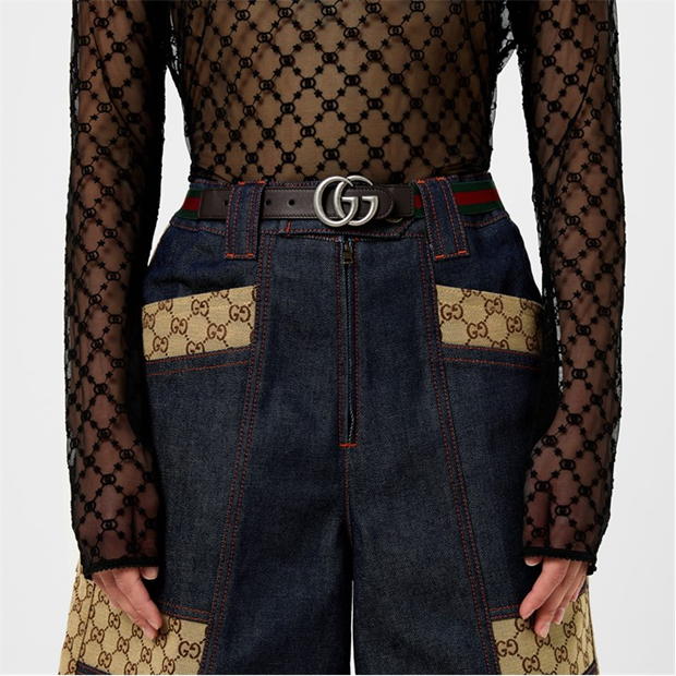 Gucci webbing belt sale
