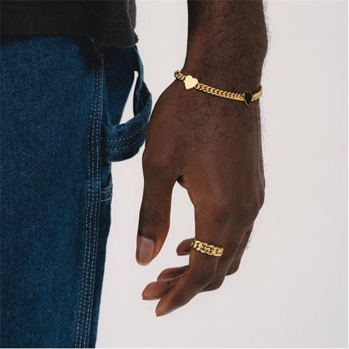 COMMON LINES - Cuban Link Ring