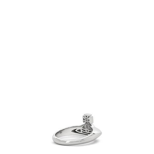 VIVIENNE WESTWOOD - Avon Orb Platinum Ring