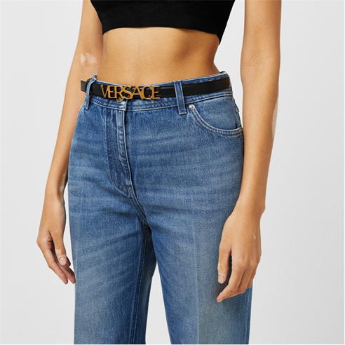 VERSACE - Logo Belt