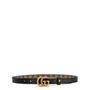 Beige/Blk - GUCCI - Marmont Reversible Belt
