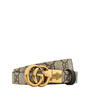Beige/Blk - GUCCI - Marmont Reversible Belt