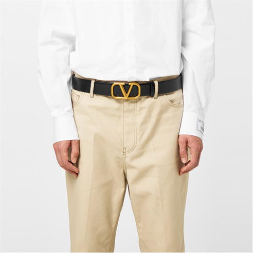 VALENTINO GARAVANI - V Logo Signature Belt