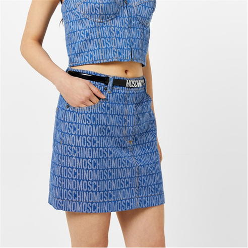 MOSCHINO - Small Logo Belt