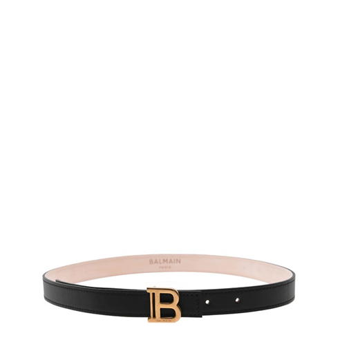 BALMAIN - 2 Cm Reversible Leather Belt