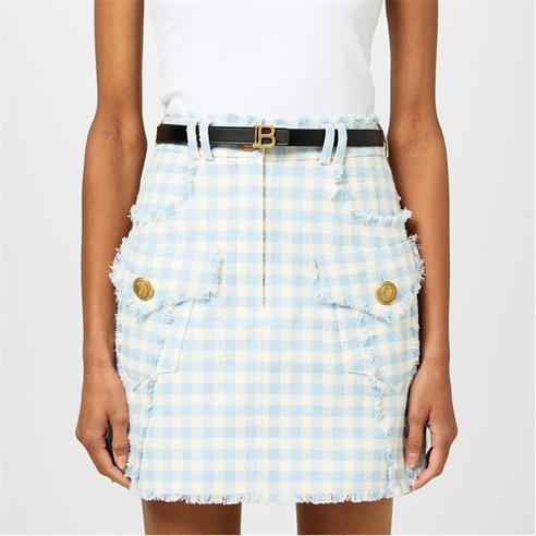 BALMAIN - 2 Cm Reversible Leather Belt