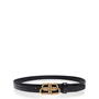 Black 1000 - BALENCIAGA - Bb Thin Croc Belt