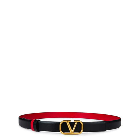 VALENTINO GARAVANI - V Logo 2cm Reversible Belt