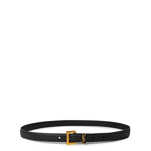 SAINT LAURENT - Thin Monogram Belt
