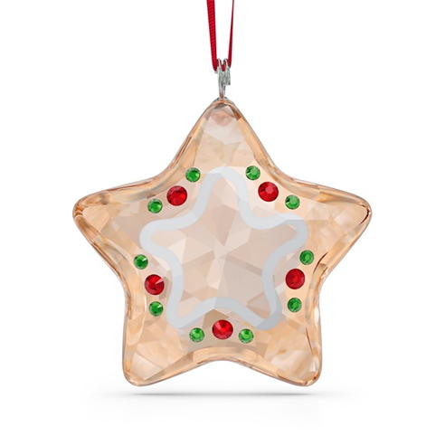Swarovski - Holiday Cheers Gingerbread Star Ornament