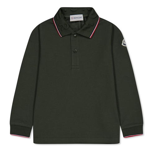 MONCLER - Tricolour Polo Shirt