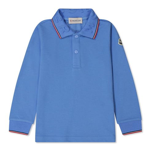 MONCLER - Tricolour Polo Shirt