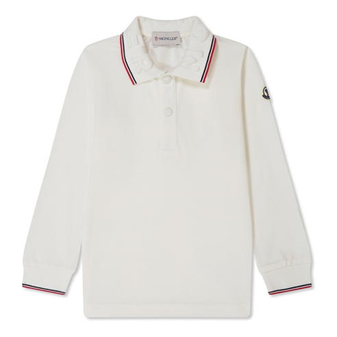 MONCLER - Tricolour Polo Shirt